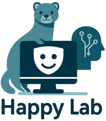 The Happy Lab logo